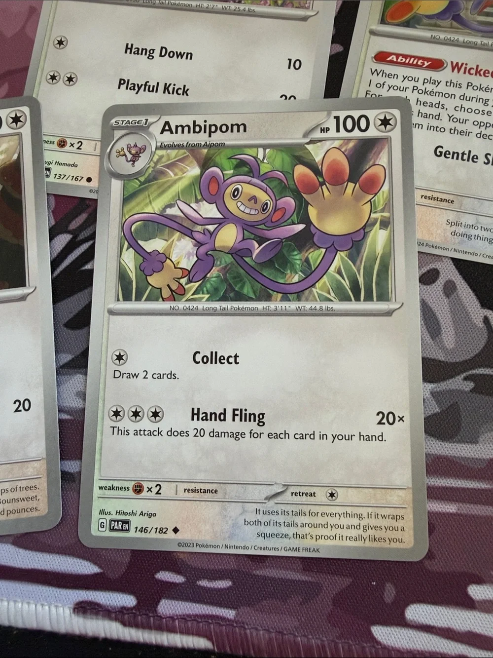 Aipom & Ambipom Collection Lot | Paradox Rift, Twilight Masquerade & Pokémon GO